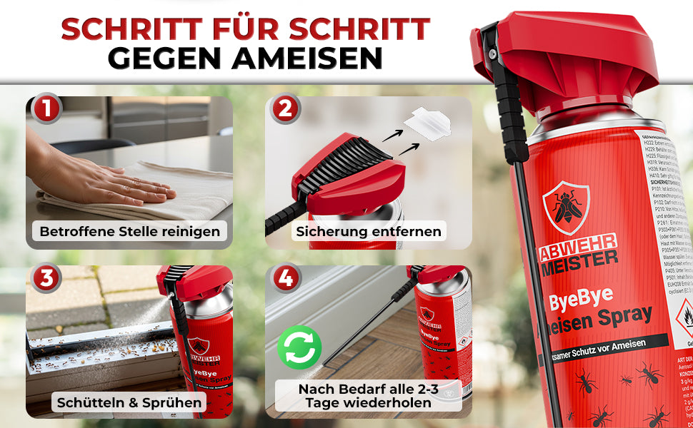 ByeBye Ameisenspray 500ml - Detail Information 2