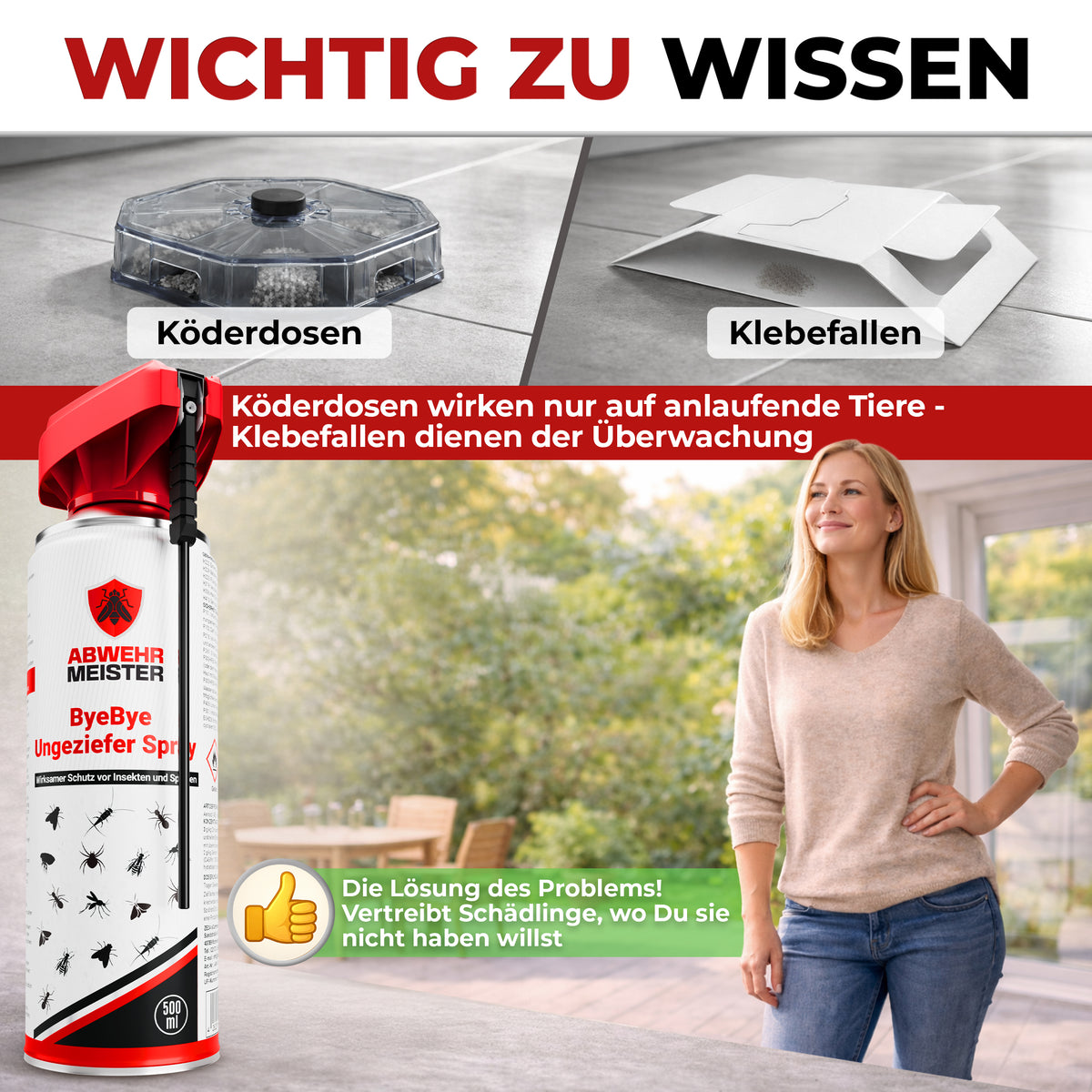 ByeBye Ungezieferspray 500ml