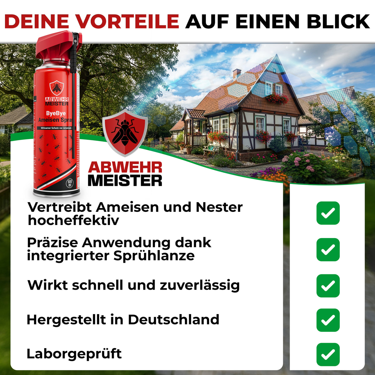 ByeBye Ameisenspray 500ml
