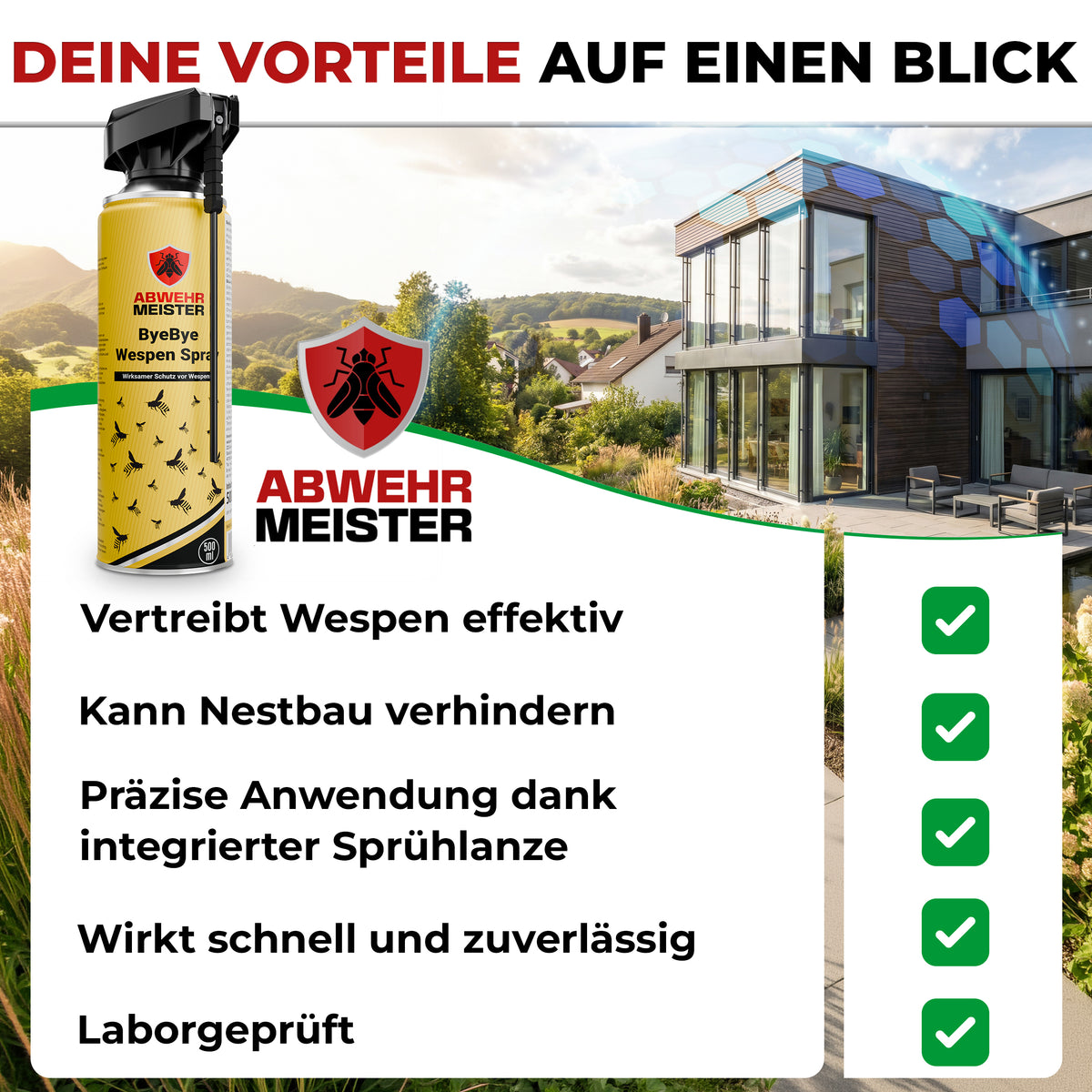 ByeBye Wespenspray 500ml