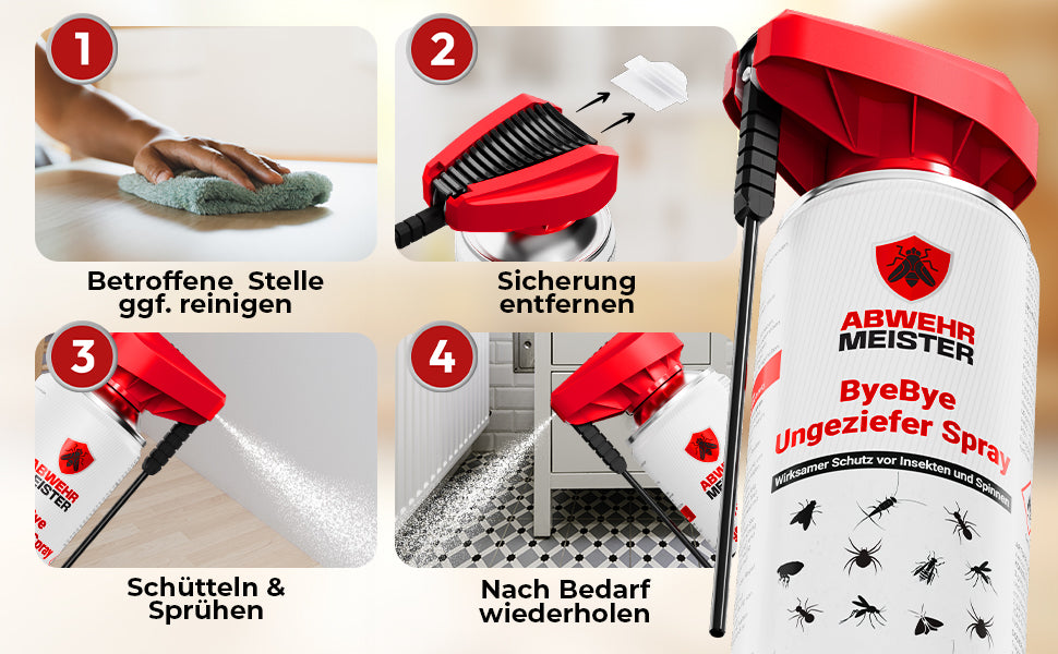 ByeBye Ungezieferspray 500ml - Detail Information 2