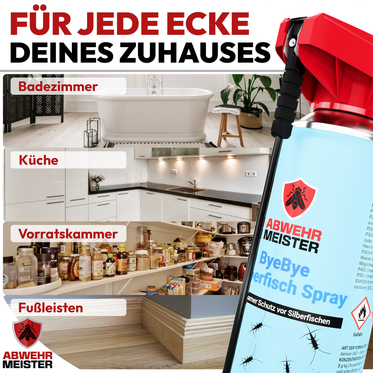 ByeBye Silberfischspray 500ml