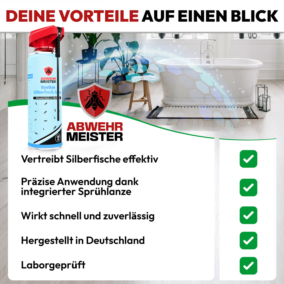 ByeBye Silberfischspray 500ml