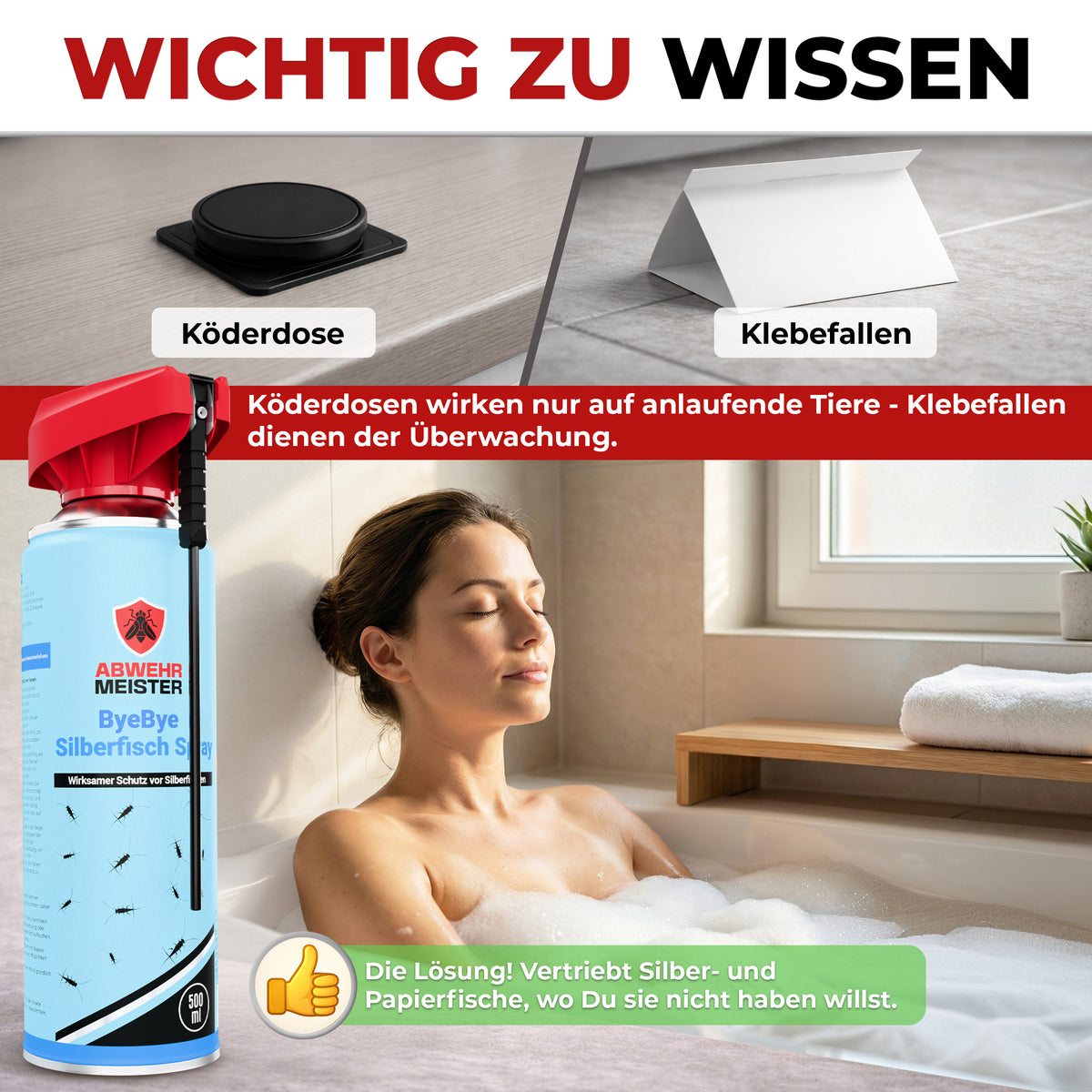 ByeBye Silberfischspray 500ml