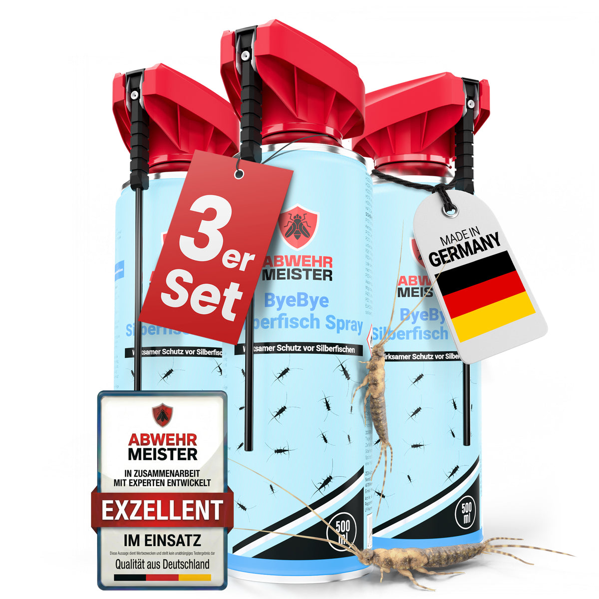 ByeBye Silberfischspray 500ml