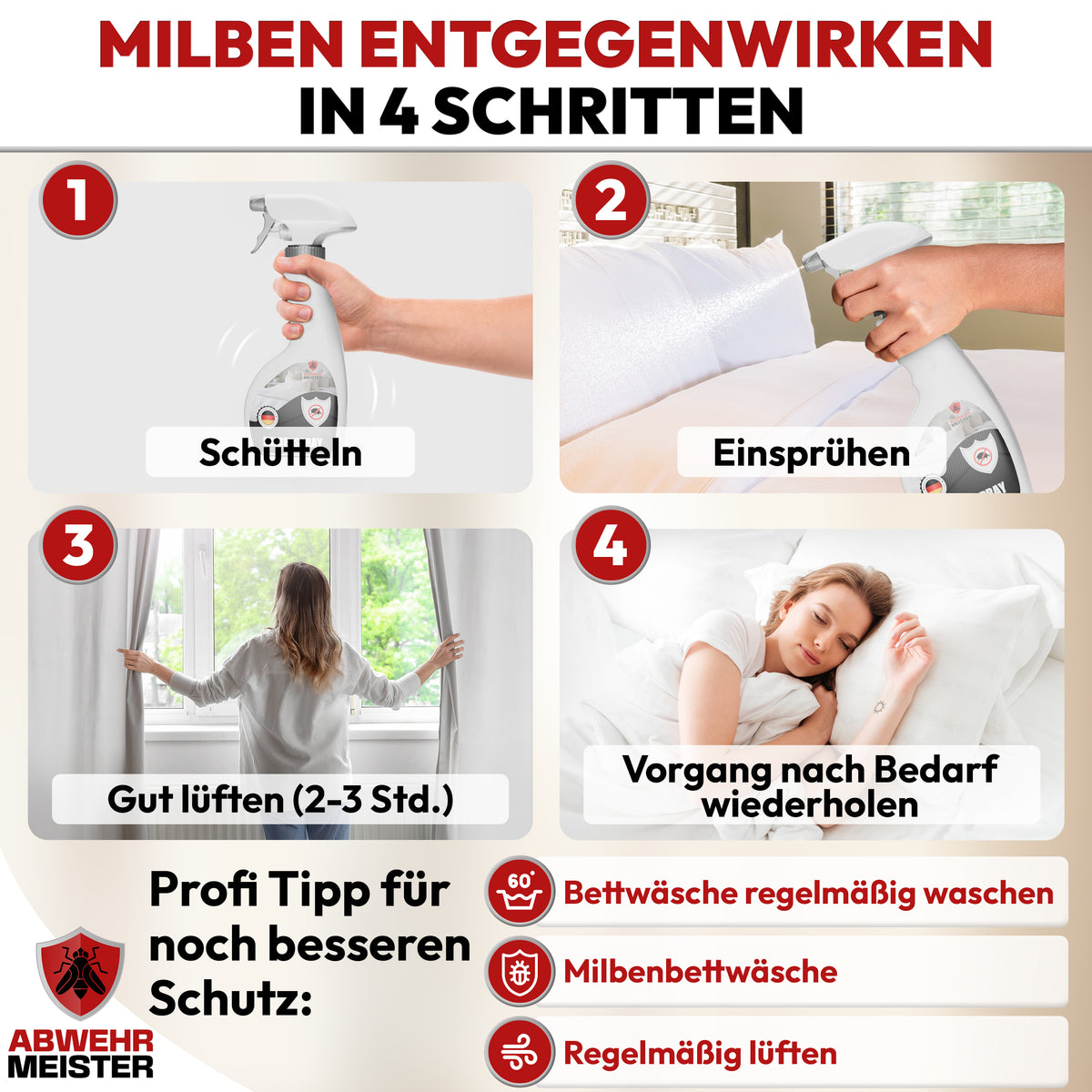 Milbenspray 500ml